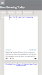 Mobile Screenshot of beerbrewingtoday.com