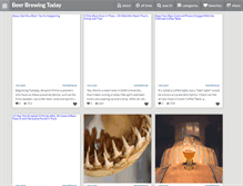 Tablet Screenshot of beerbrewingtoday.com
